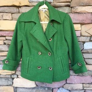 Cabi Double breasted lined Short pea coat Size 6